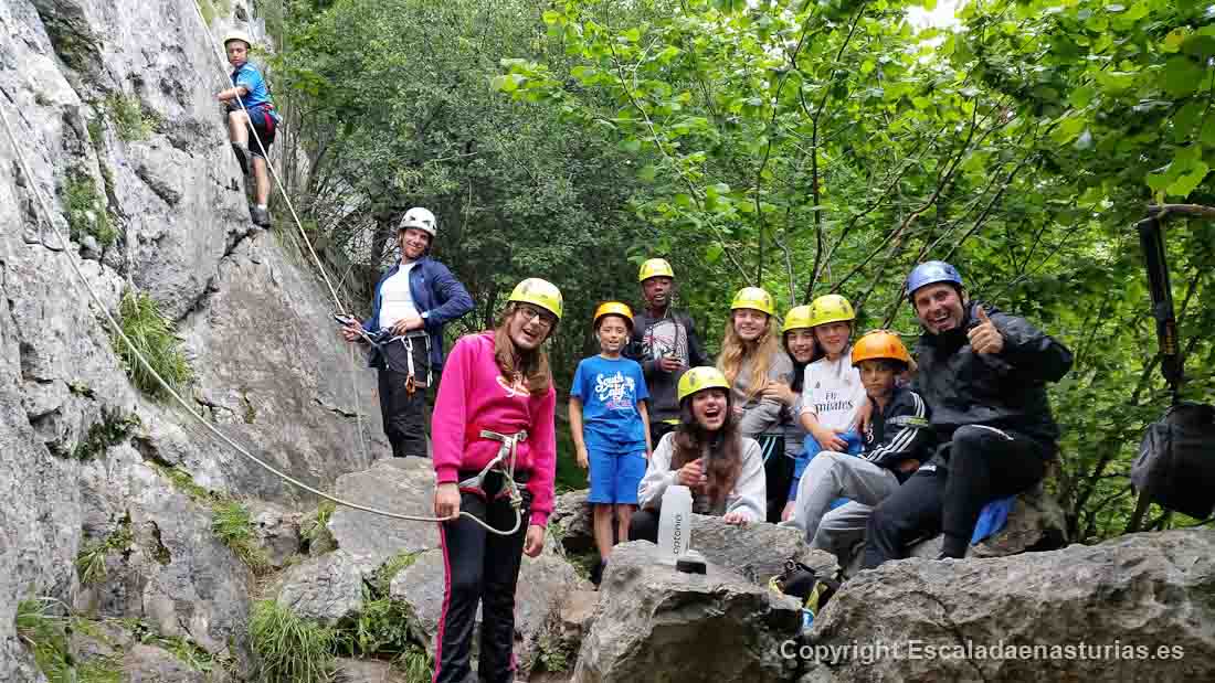 Actividades Colectivas - Escalada en Asturias